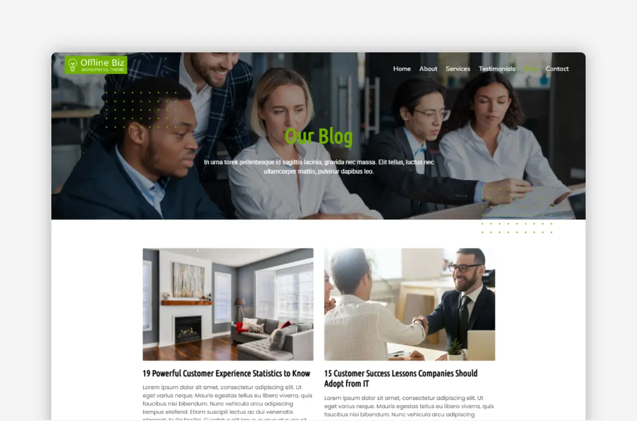 Landing-Page WP Theme