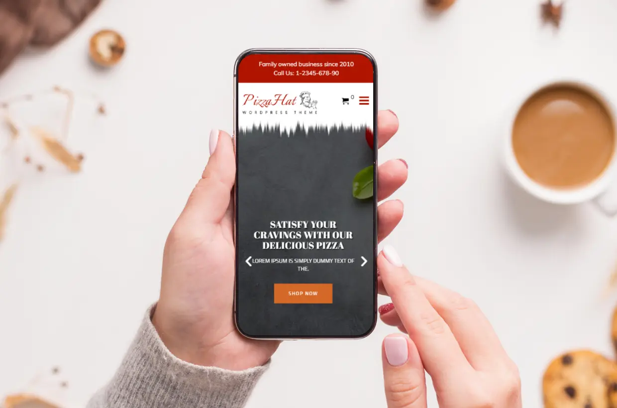 Restaurant WP Template