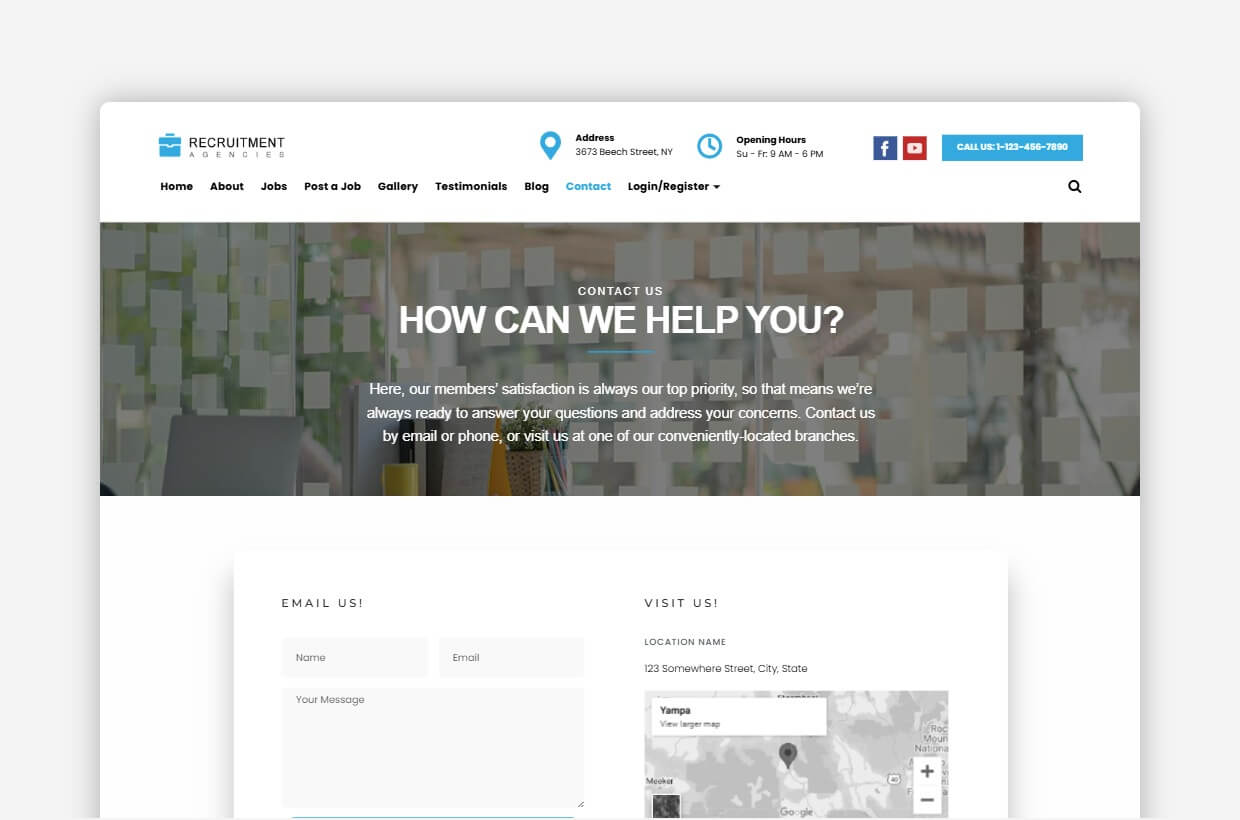 Agencies WP Template