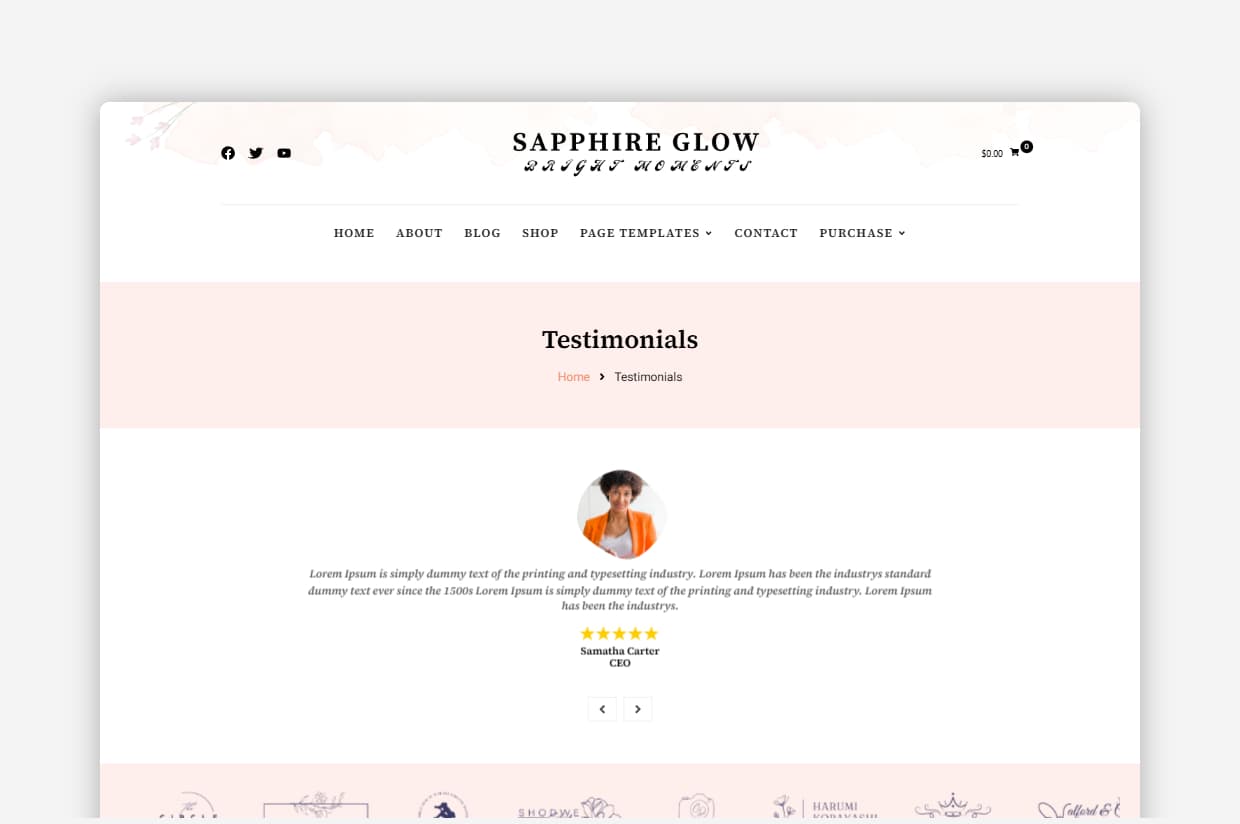 Trendy Fashion WordPress Theme