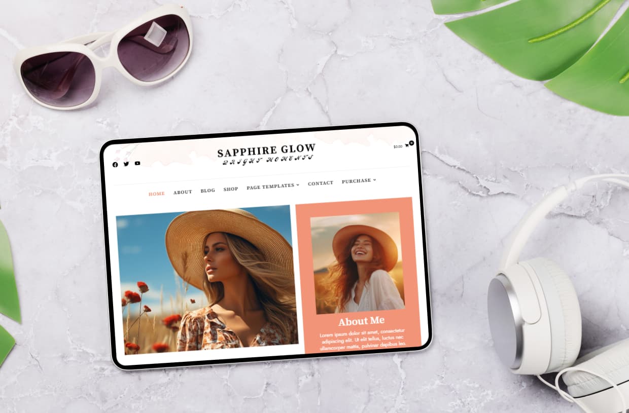 Fashion WP Template