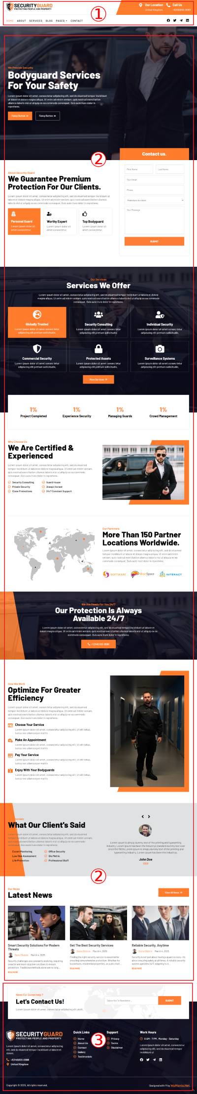 Security Guard WordPress Theme Documentation