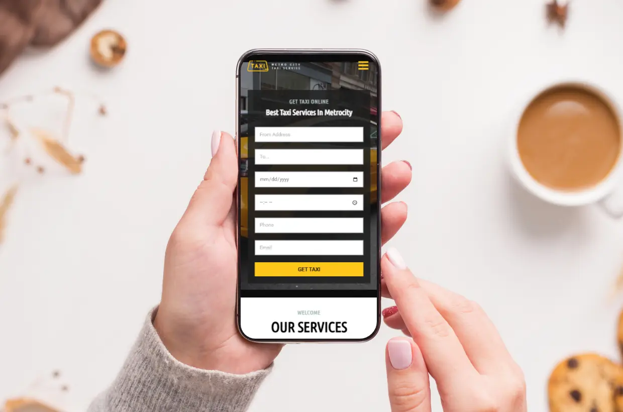 Premium Cab Services WordPress Template