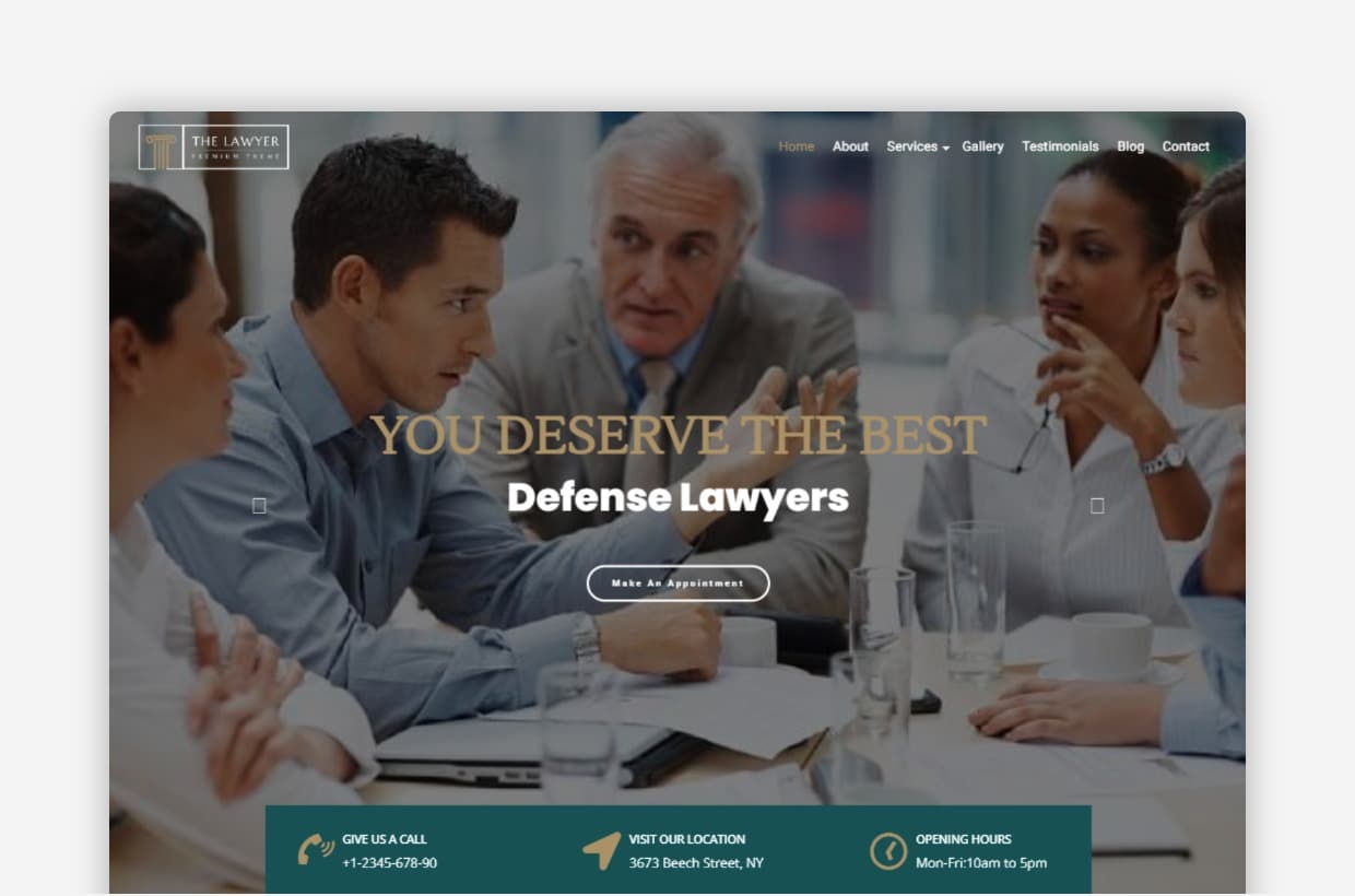 Lawyer WordPress Theme: Best WordPress Theme for Lawyers