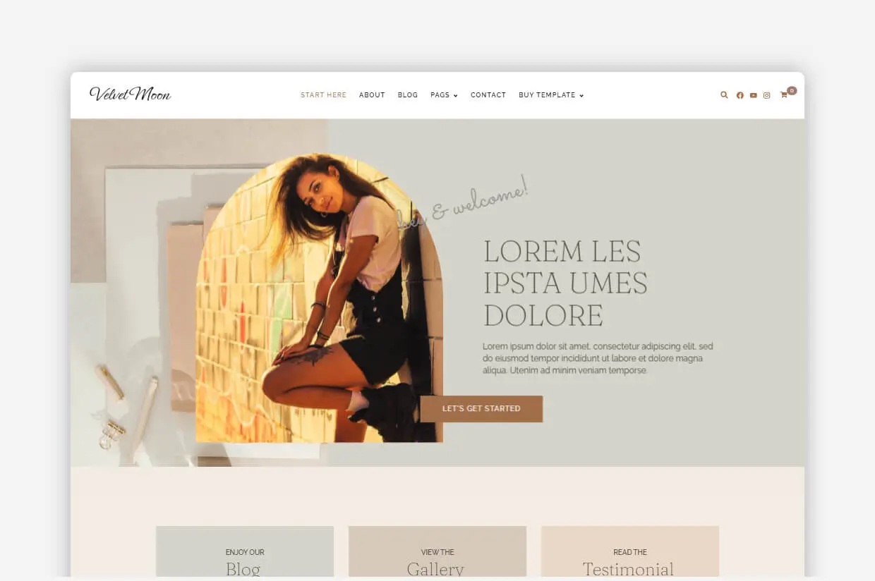 Velvet Moon: The Ultimate WordPress Theme for Bloggers