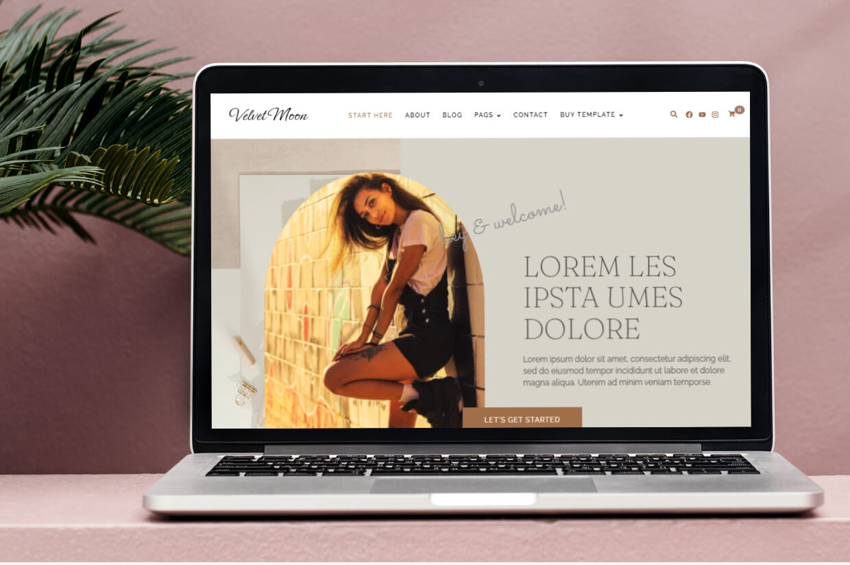 Premium Fashion-Blog WordPress Template