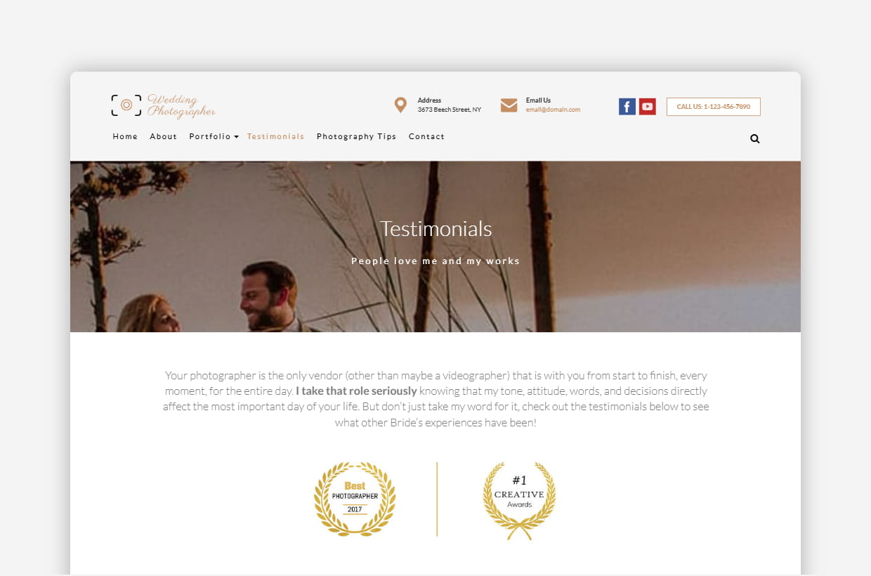 premium wedding agency wordpress theme