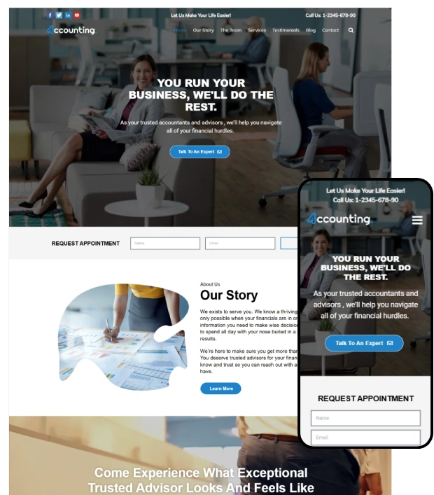 Accounting WordPress Theme – Accounting pro