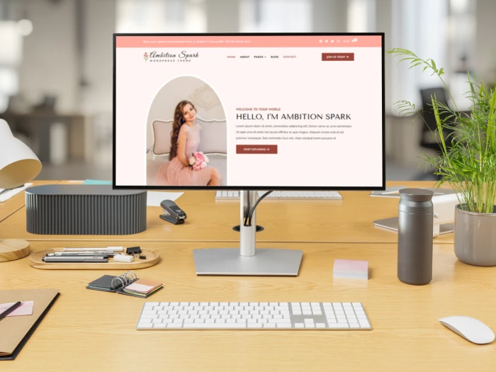 Ambition Spark Kajabi Website Theme