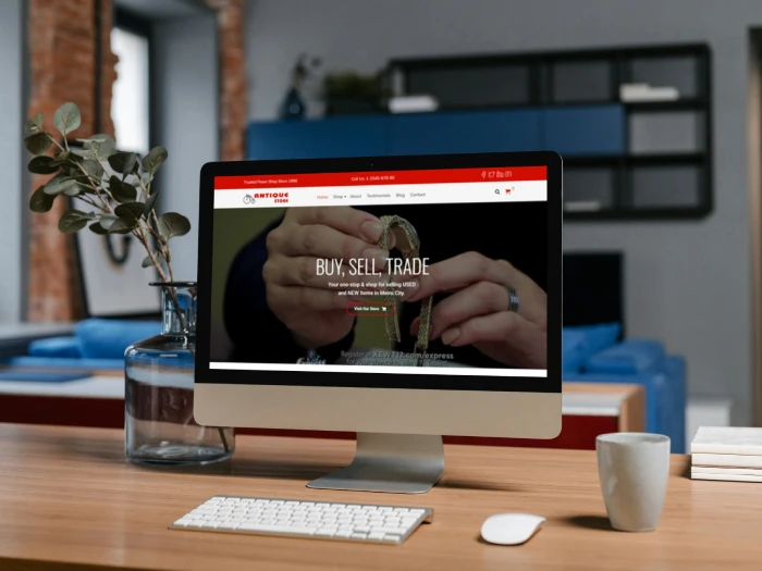 AntiqueStore Kajabi Website Theme