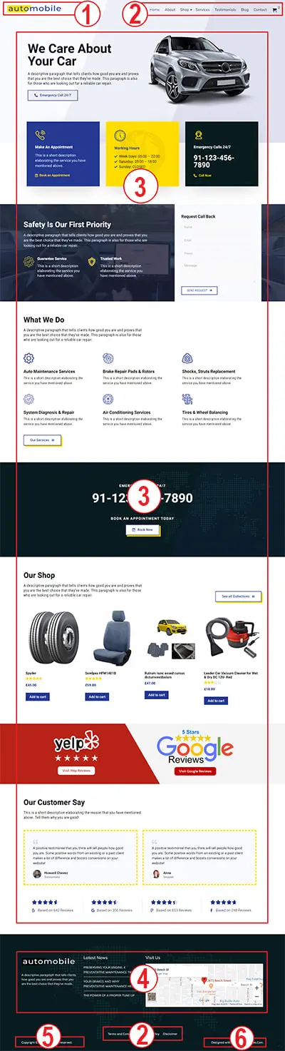 Automobile Pro Premium WordPress Theme Documentation