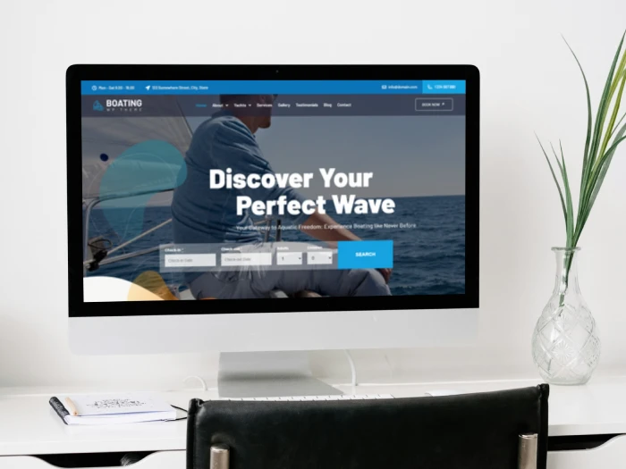 Boating Kajabi Website Theme
