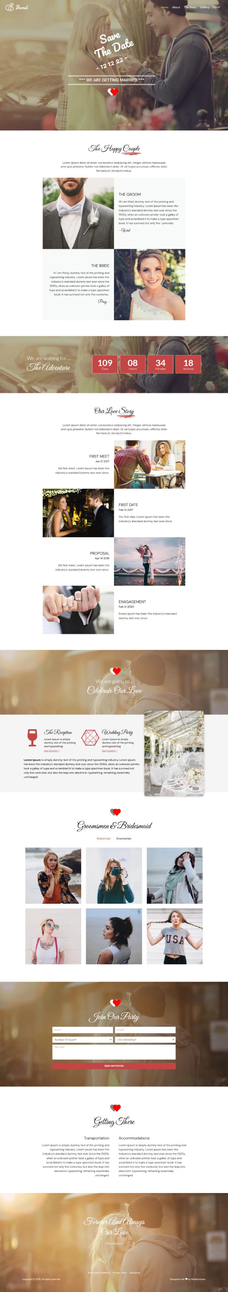 Bond Kajabi Template Home Page