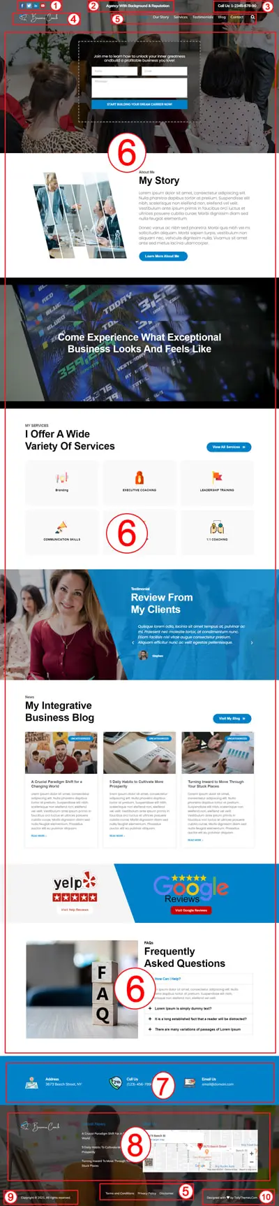 Business Coach Pro Premium WordPress Theme Documentation