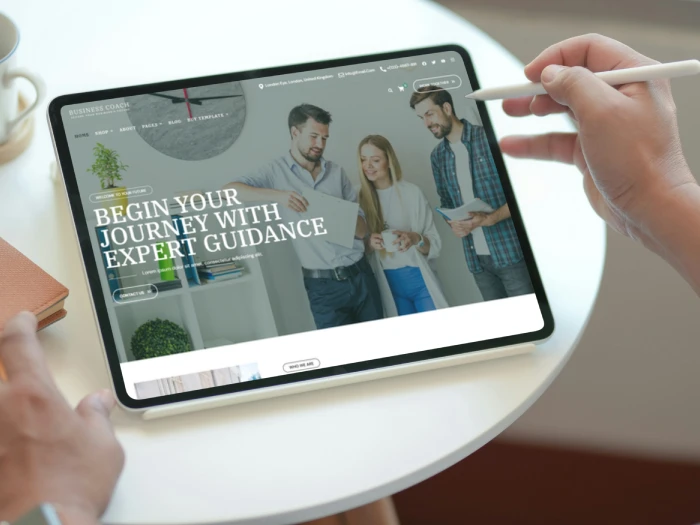 Business Coach Kajabi Website Theme