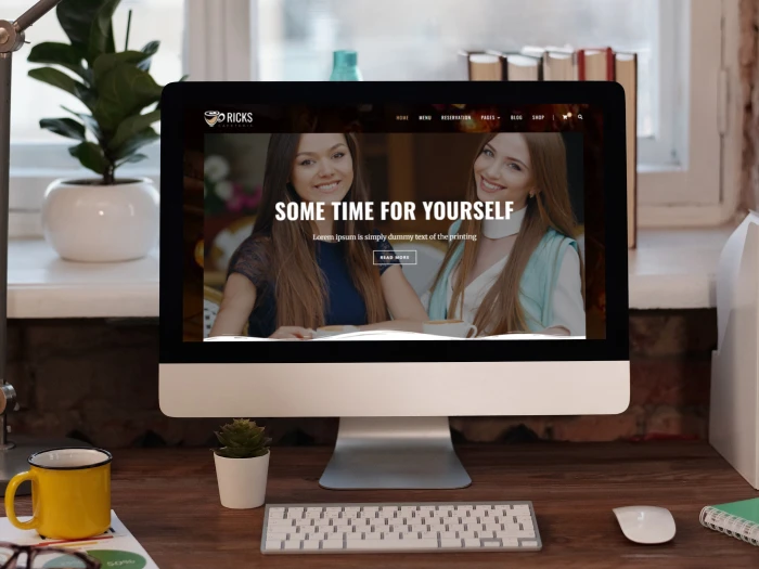 Cafeteria Kajabi Website Theme