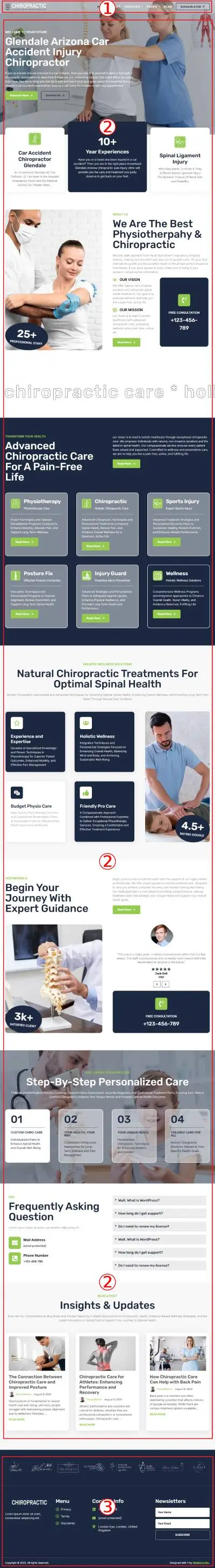 Chiropractic Premium WordPress Theme Documentation