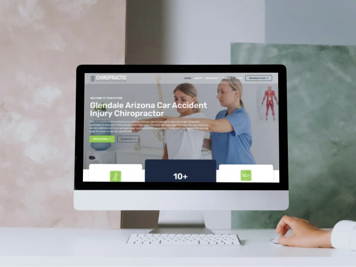 Chiropractic Kajabi Website Theme