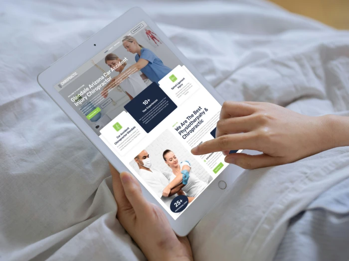 Chiropractic Nivora Kajabi Website Theme
