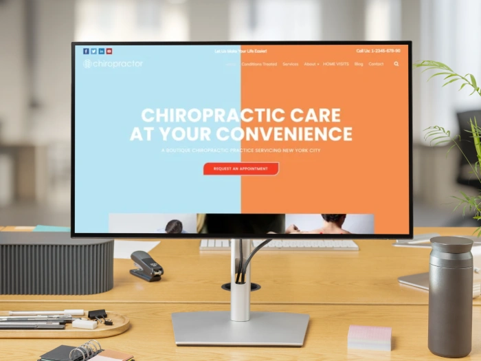 Chiropractor Pro Kajabi Website Theme