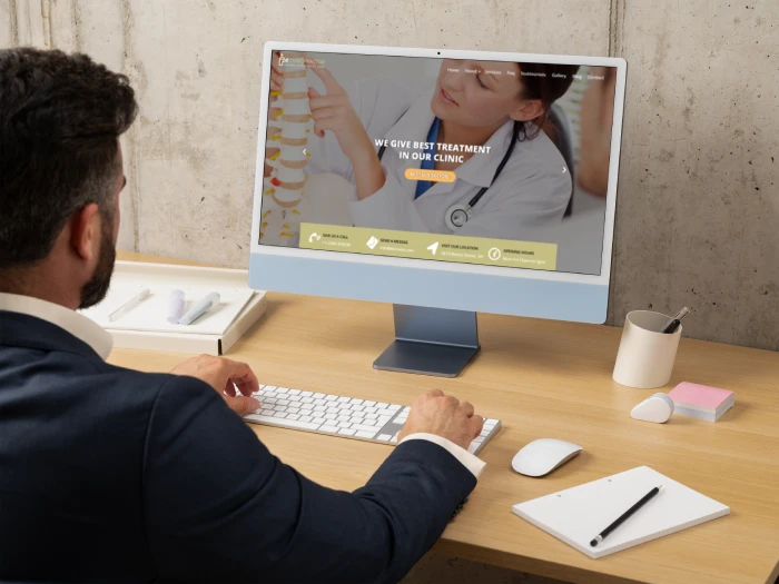 Chiropractor Nivora Kajabi Website Theme