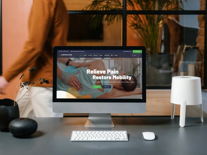 Chiropractors Kajabi Website Theme