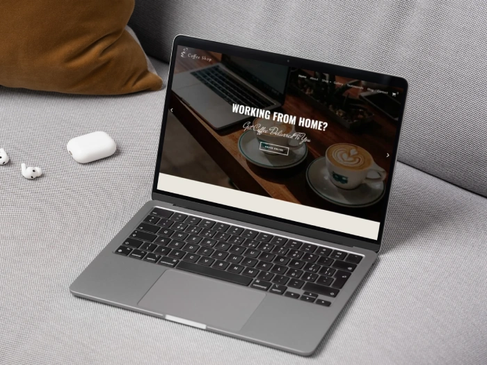 CoffeeShop Pro Kajabi Website Theme