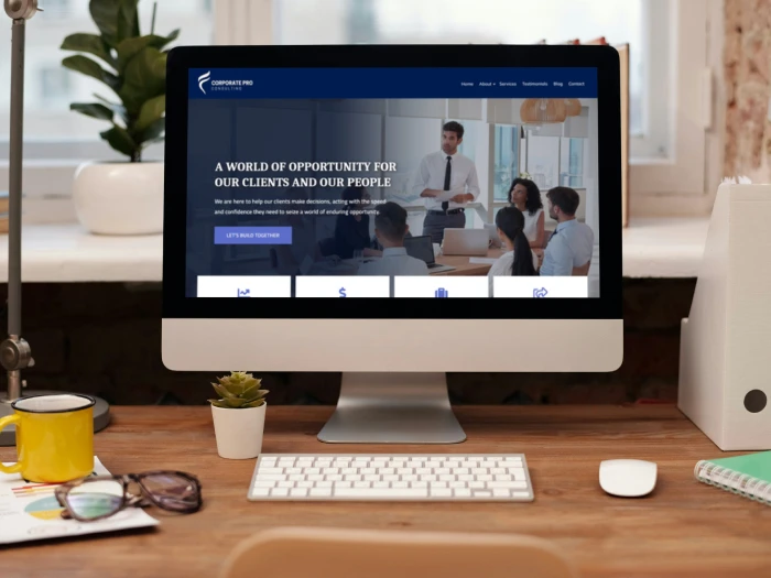 CorporatePro Kajabi Website Theme