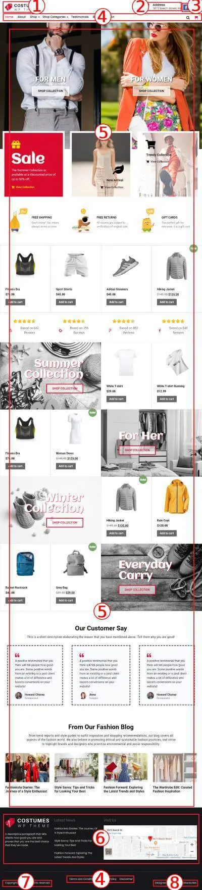 Costumes Premium WordPress Theme Documentation