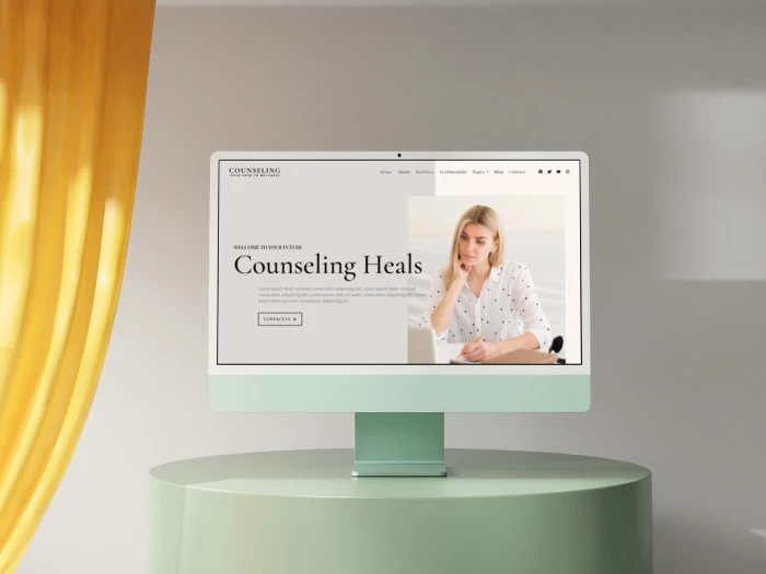 Counseling Kajabi Website Theme