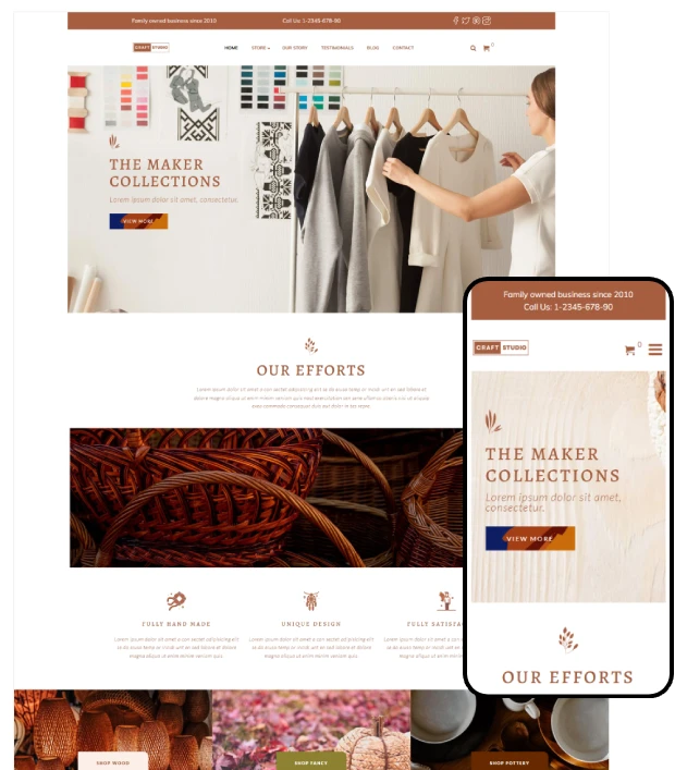 Crafts WordPress Theme