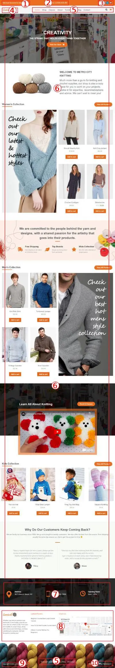 Crochet Premium WordPress Theme Documentation