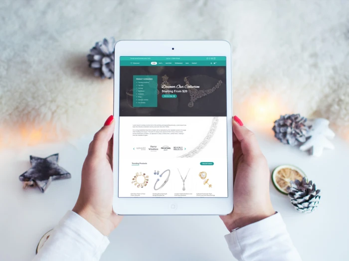 Jewelry Store Nivora Kajabi Website Theme