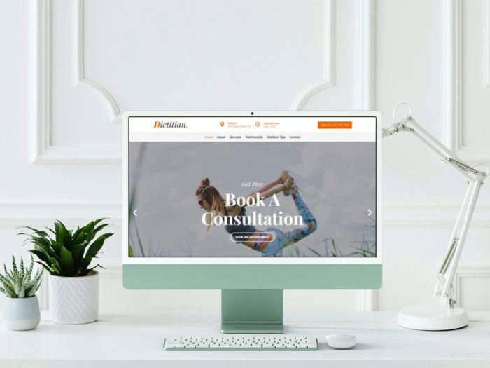 Dietitian Pro Kajabi Website Theme