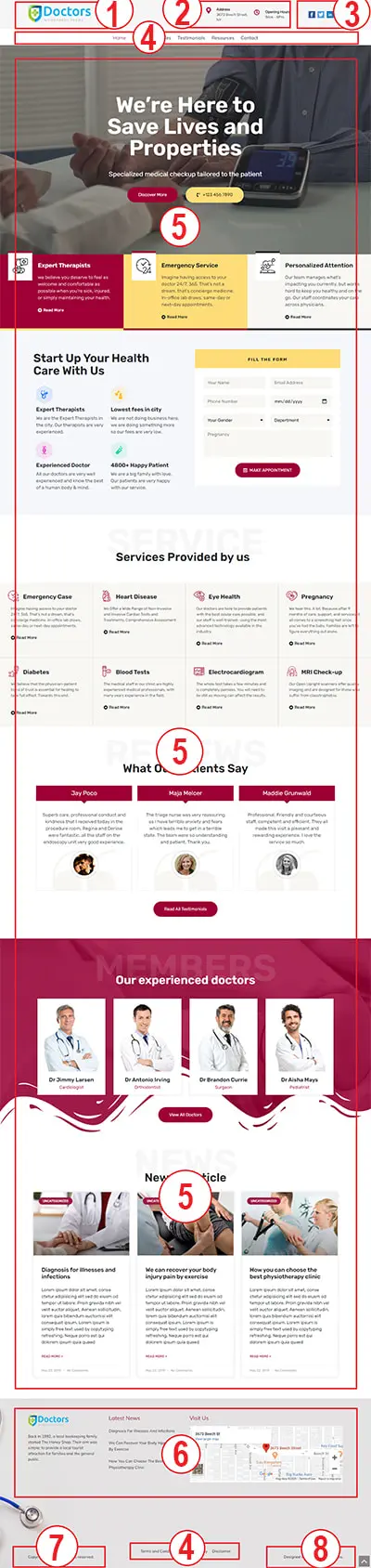 Doctors Pro Premium WordPress Theme Documentation