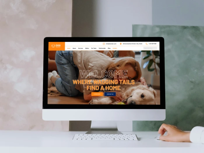 Dog Contest Kajabi Website Theme