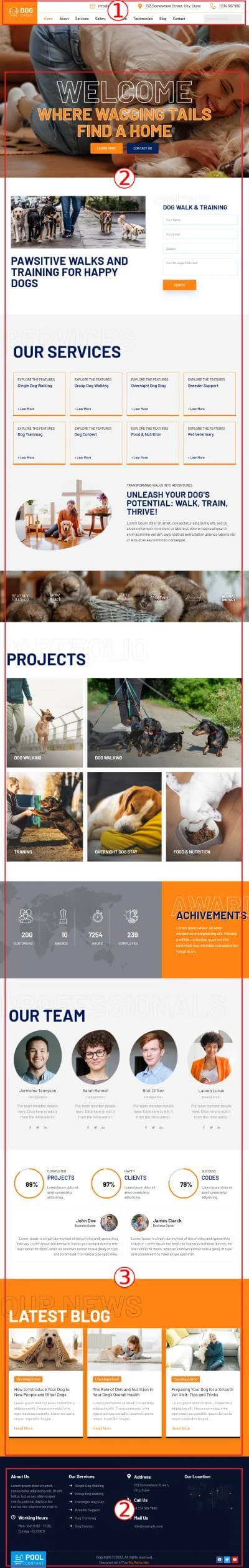 Dog Contest Premium WordPress Theme Documentation