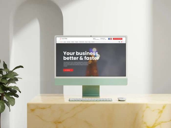 Electra Kajabi Website Theme