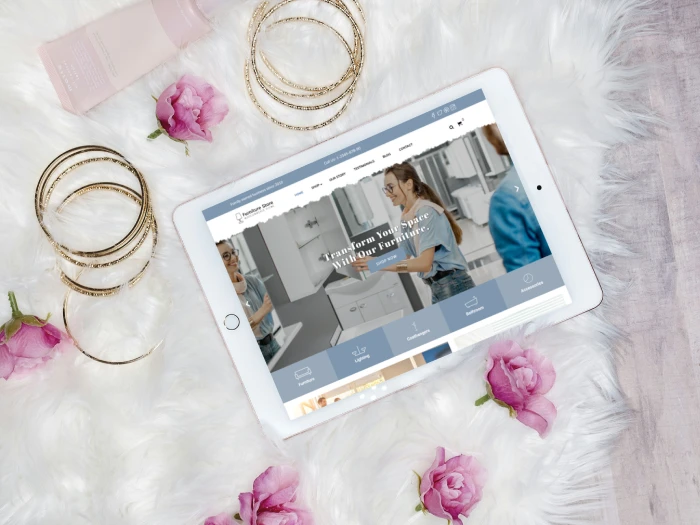 Furniture Store Kajabi Website Theme