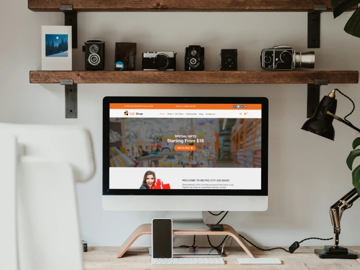 Gift Shop Pro Kajabi Website Theme