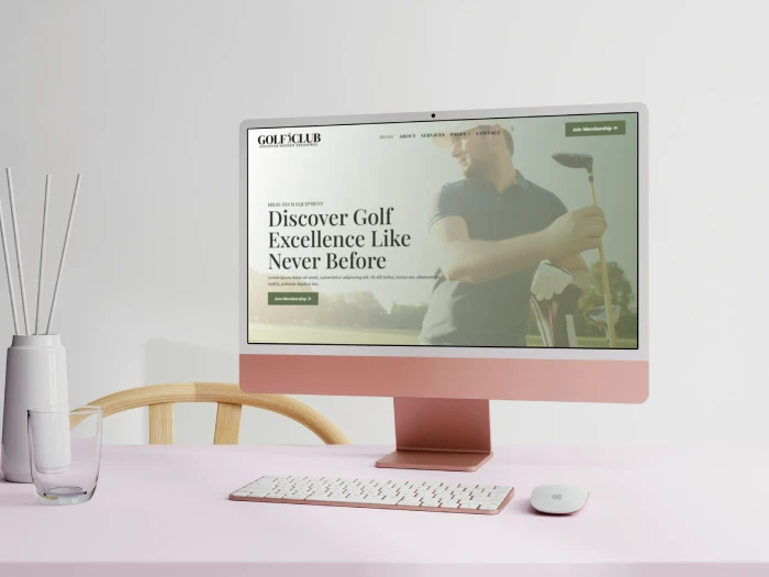 Golf Club Kajabi Website Theme