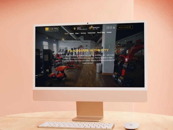Gym Pro Kajabi Website Theme