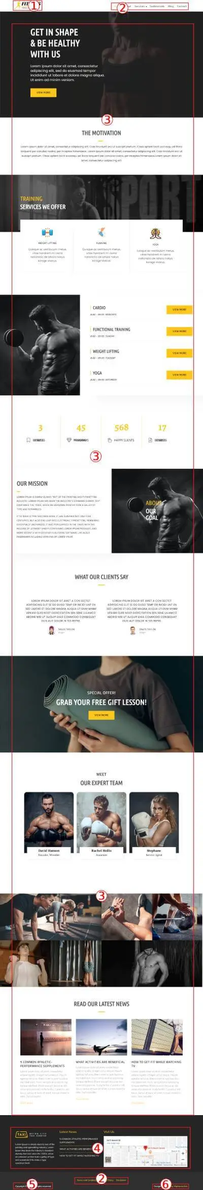 Gymnastics Premium WordPress Theme Documentation