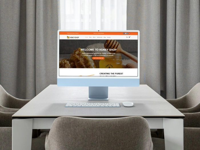 Honey Shop Pro Kajabi Website Theme
