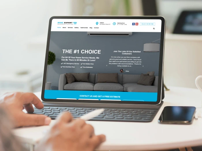 HVAC Kajabi Website Theme
