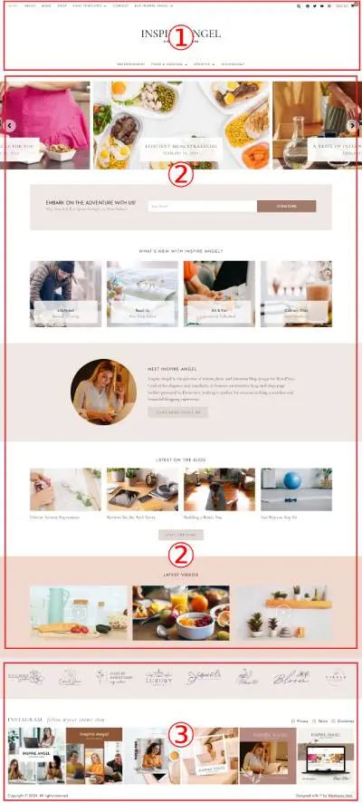 Inspire Angel Premium WordPress Theme Documentation