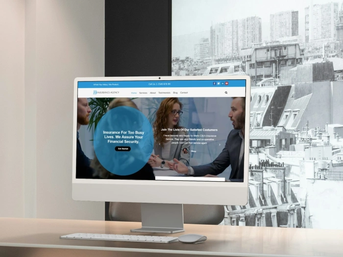 Insurance Agency Pro Kajabi Website Theme