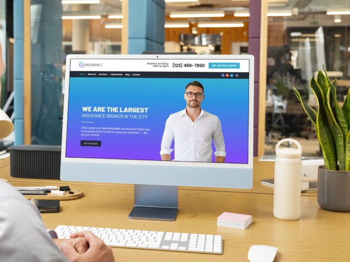 Insurance Pro Kajabi Website Theme