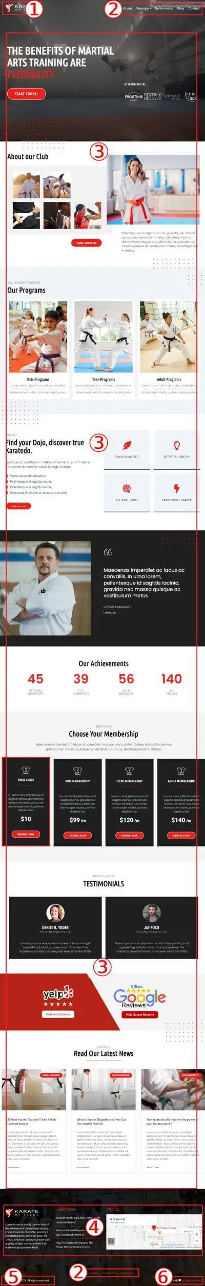 Karate Premium WordPress Theme Documentation