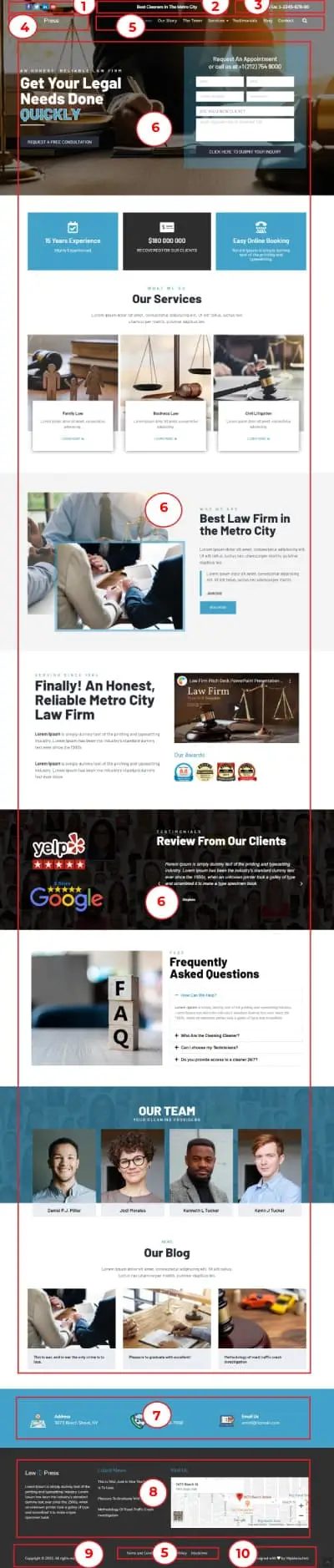 LawPress Premium WordPress Theme Documentation